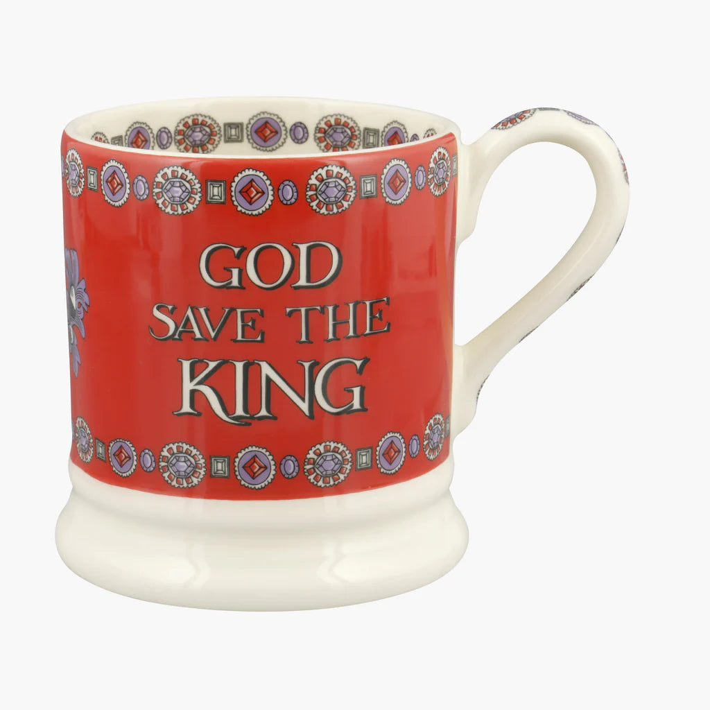 Emma Bridgewater God Save The King Half Pint Mug