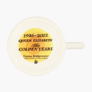 Emma Bridgewater Queen Elizabeth II Golden Years Half Pint Mug