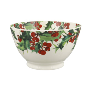 Emma Bridgewater Holly Medium Old Bowl - Sale