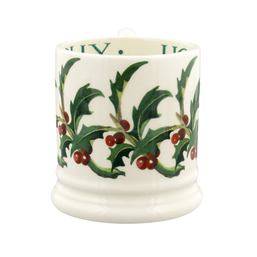 Emma Bridgewater Flowers Holly Half Pint