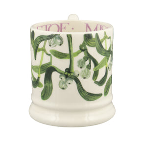 Emma Bridgewater Flowers Mistletoe Half Pint Mug