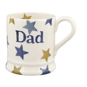 Emma Bridgewater Stormy Stars Dad Half Pint Mug