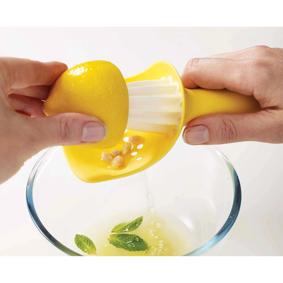 Joseph Joseph Catcher™ Yellow Citrus Reamer