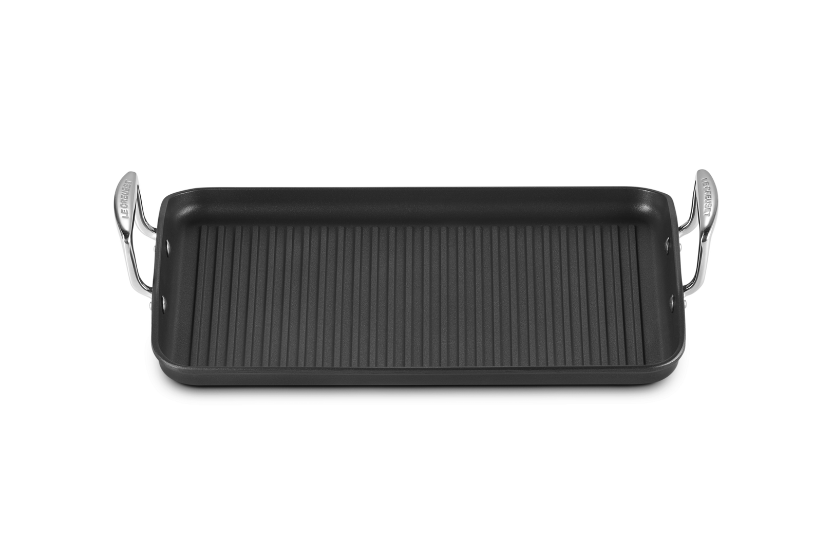 Le Creuset Toughened Non-Stick Ribbed Rectangular Grill 35cm