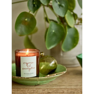 Plum & Ashby Cypress & Eucalyptus Candle