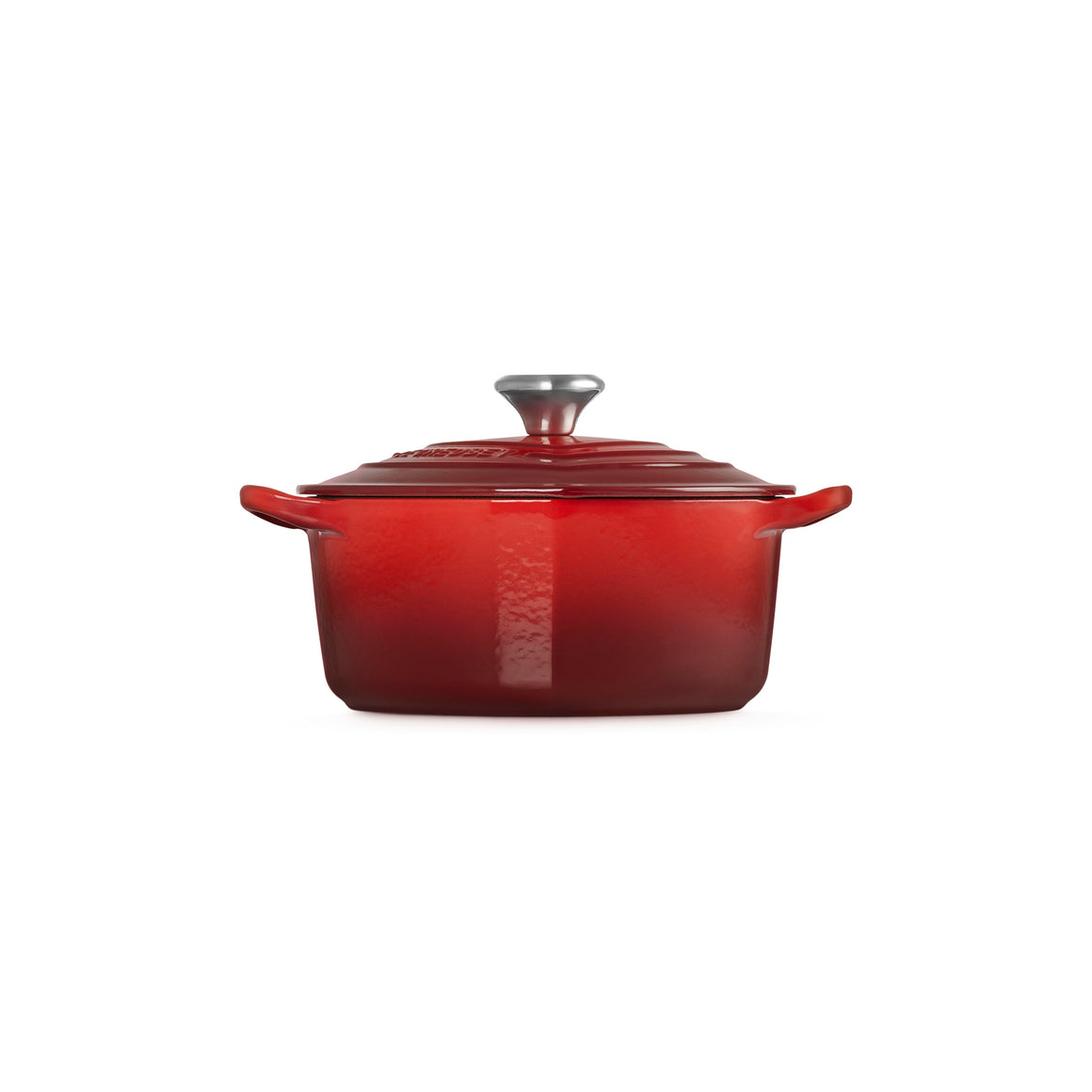 Le Creuset Cast Iron Heart Casserole with Stainless Steel Heart Knob Cerise