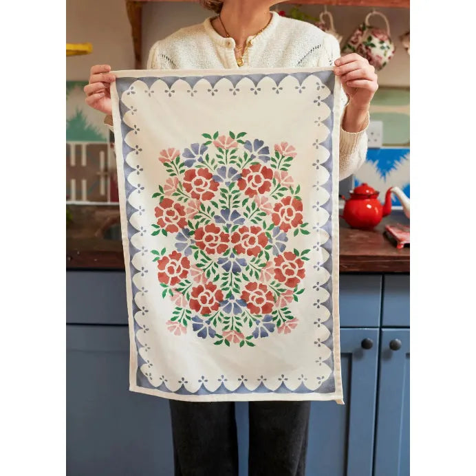 Emma Bridgewater Antique Roses Tea Towel
