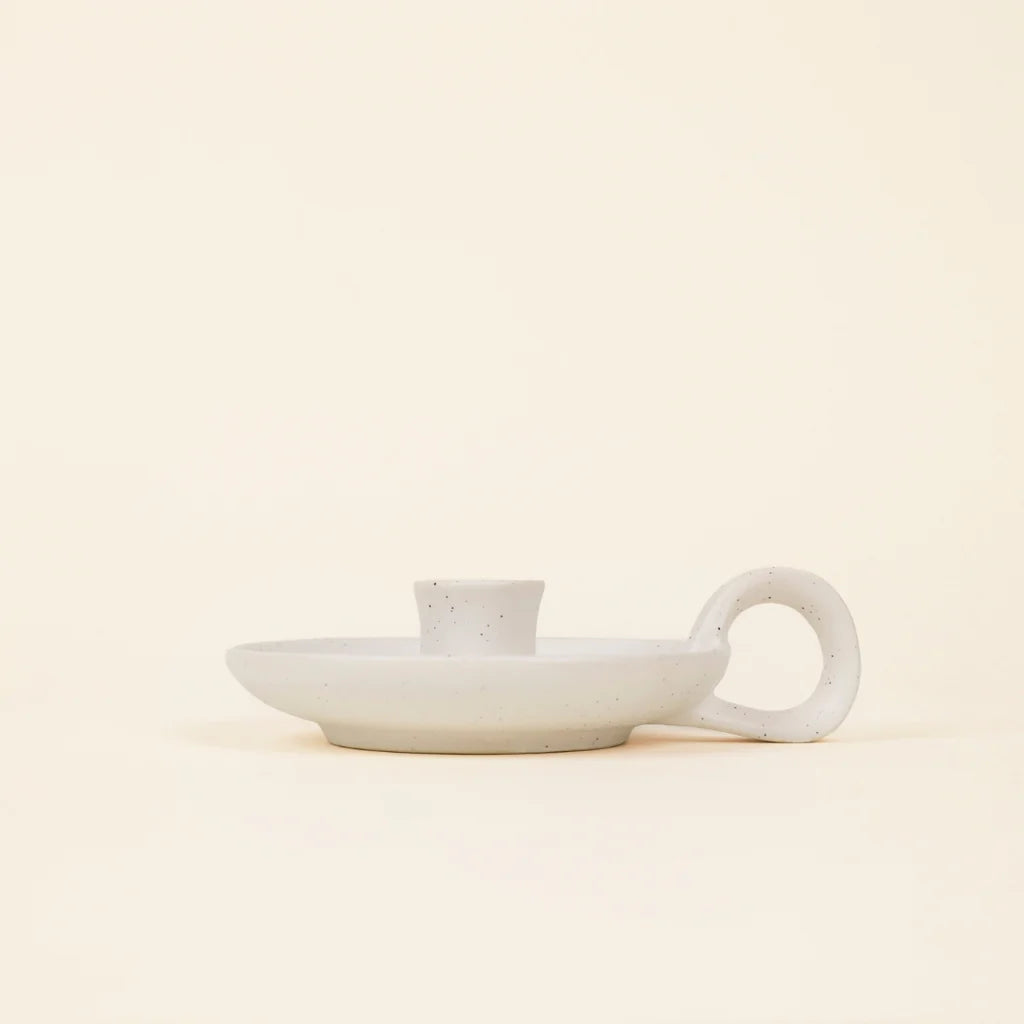St. Eval Ceramic Candle Holder