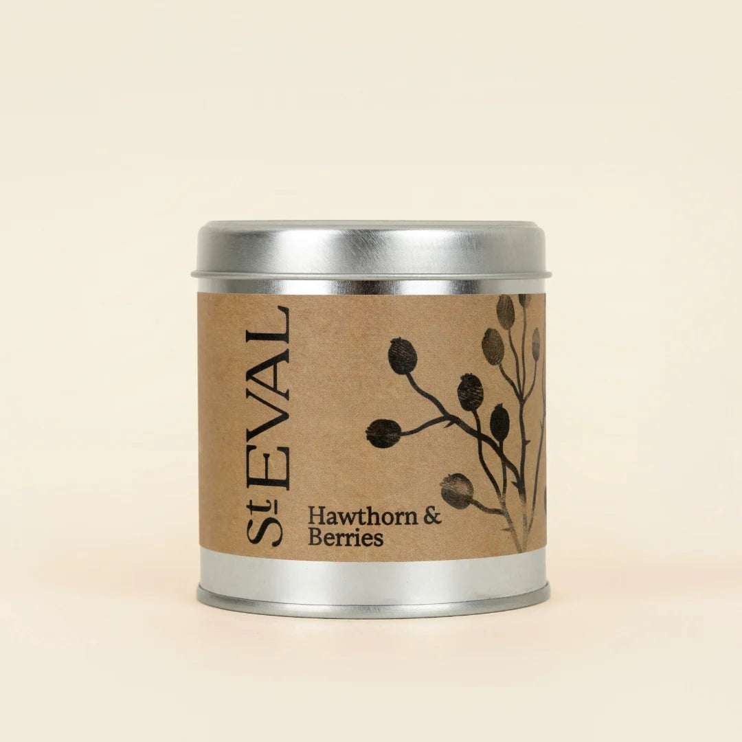 St. Eval Hawthorn & Berries Tin Candle