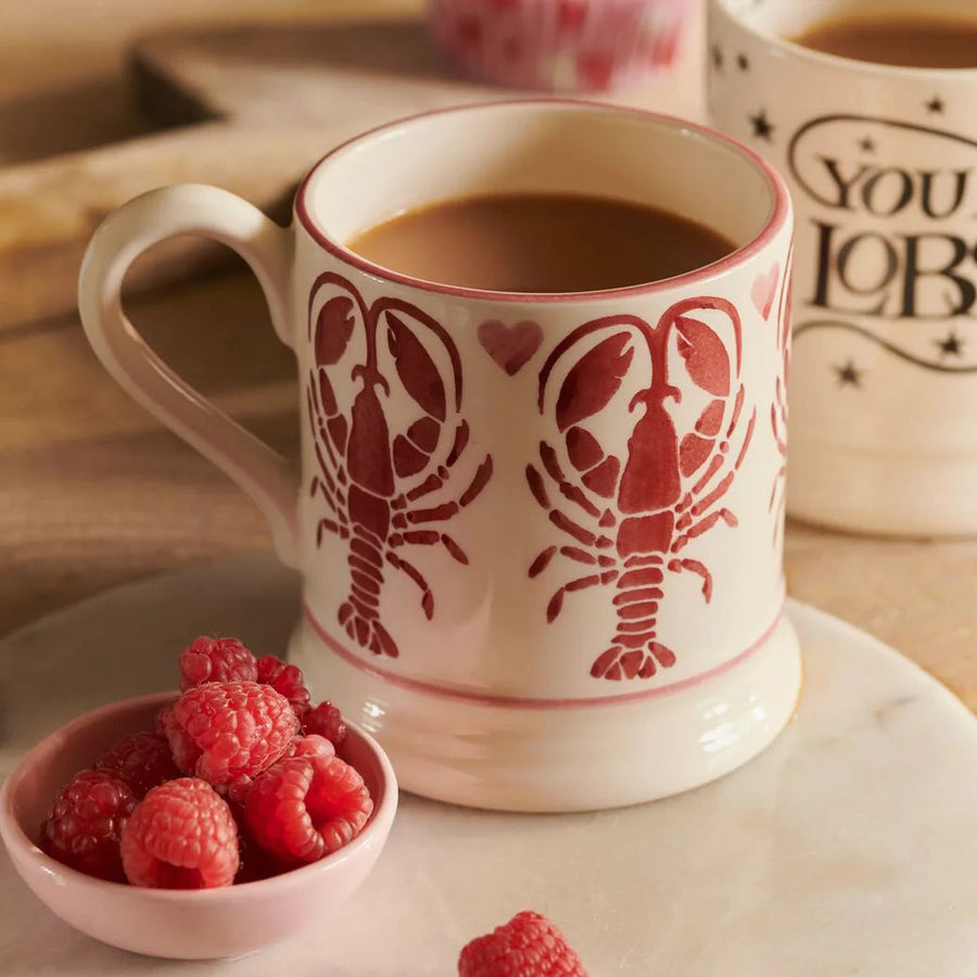 Emma Bridgewater Lobster Half Pint Mug