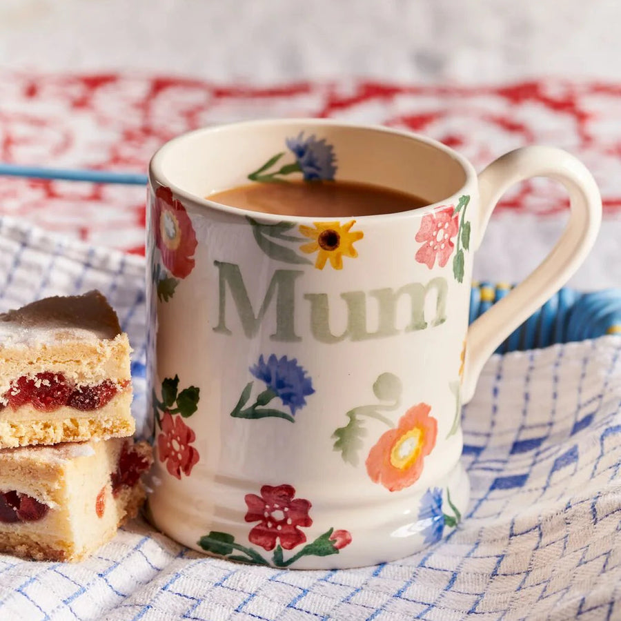 Emma Bridgewater Poppies & Pinks Mum Half Pint Mug