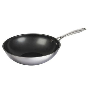 Kuhn Rikon Stainless Steel Non-Stick Allround Wok - All Sizes