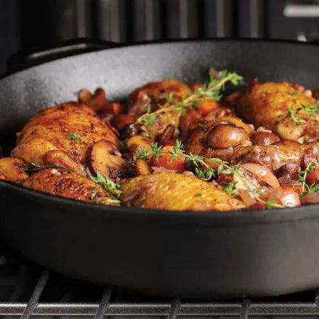 Tramontina 30cm Pre-Seasoned Cast Iron Skillet