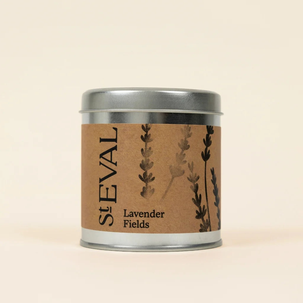 St. Eval Lavender Fields Tin Candle