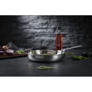 Kuhn Rikon Culinary Fiveply Uncoated Frying Pan - All Sizes