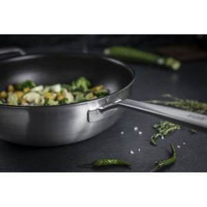 Kuhn Rikon Culinary Fiveply 28cm Non-Stick Chefs Pan/Wok