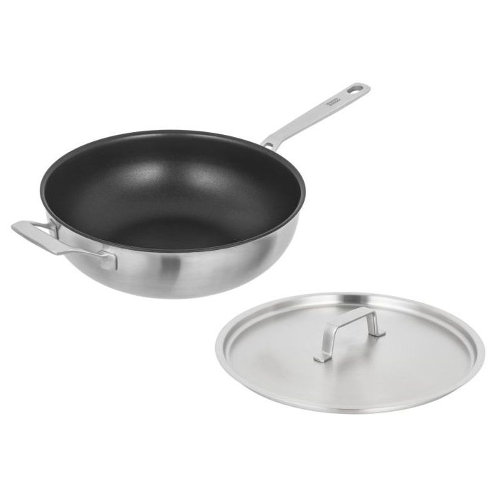 Kuhn Rikon Culinary Fiveply 28cm Non-Stick Chefs Pan/Wok