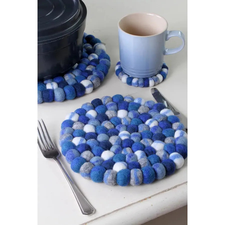 Pachamama Finisterre Blue Placemat