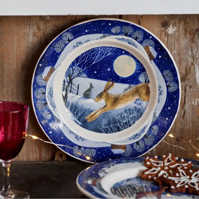 Emma Bridgewater Midnight Hare 8.5