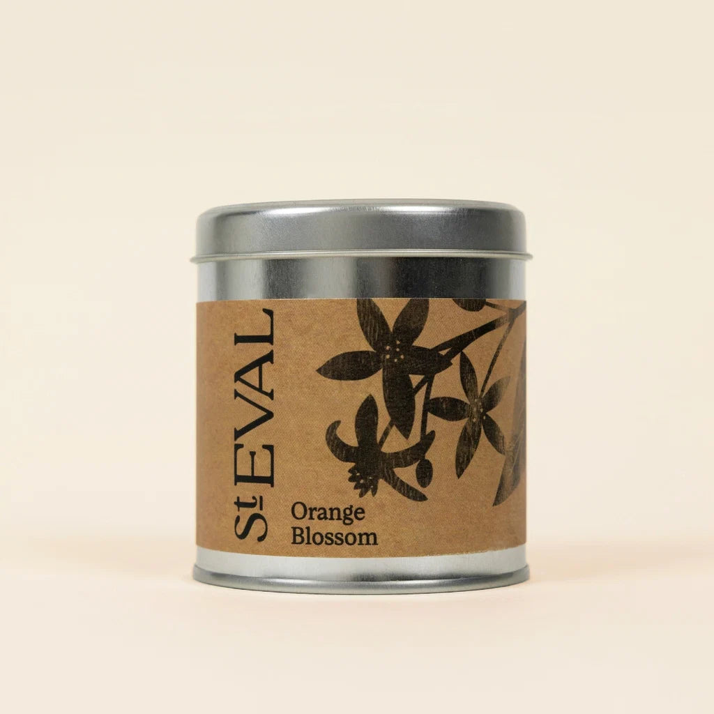 St. Eval Orange Blossom Tin Candle