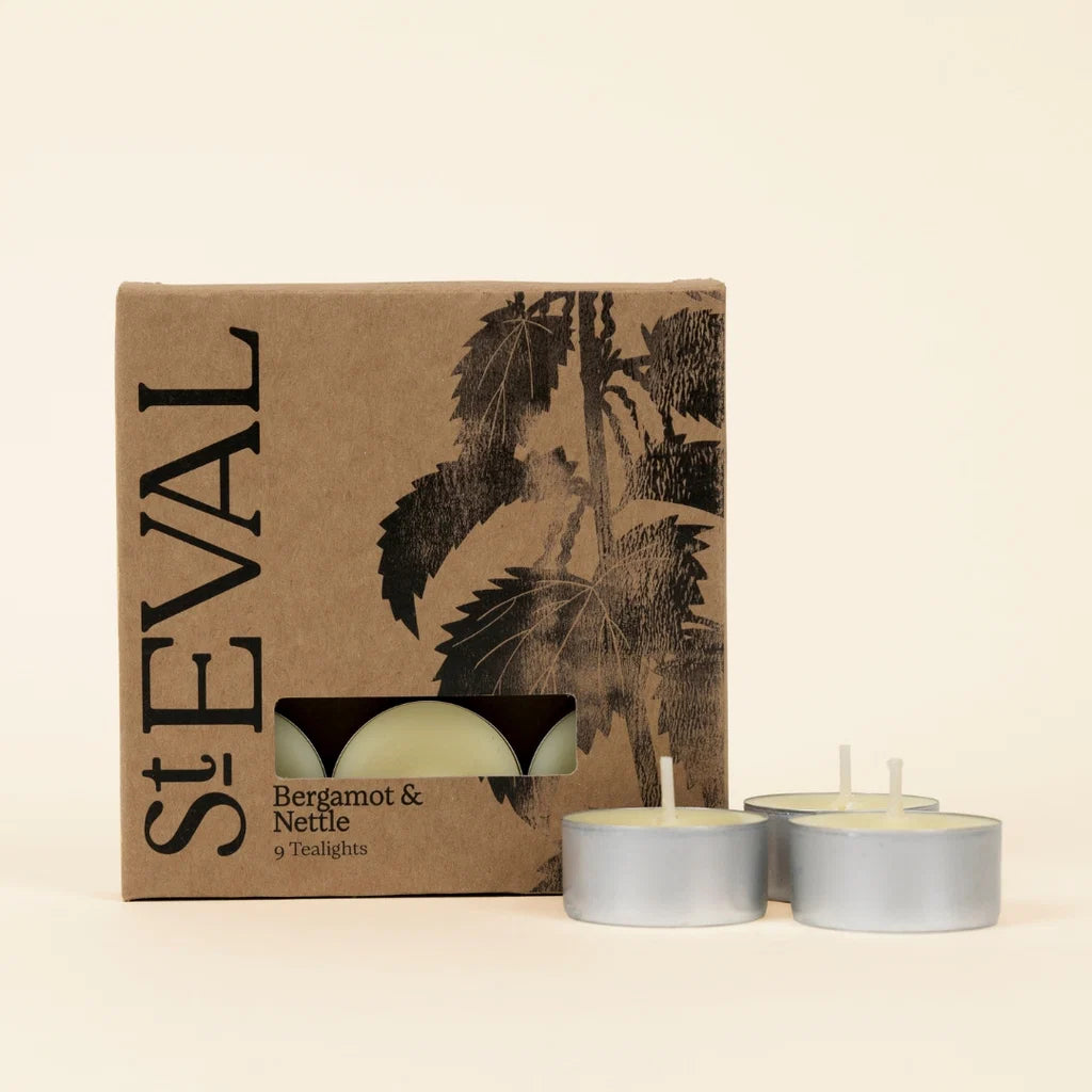 St. Eval Bergamont & Nettle Tealights