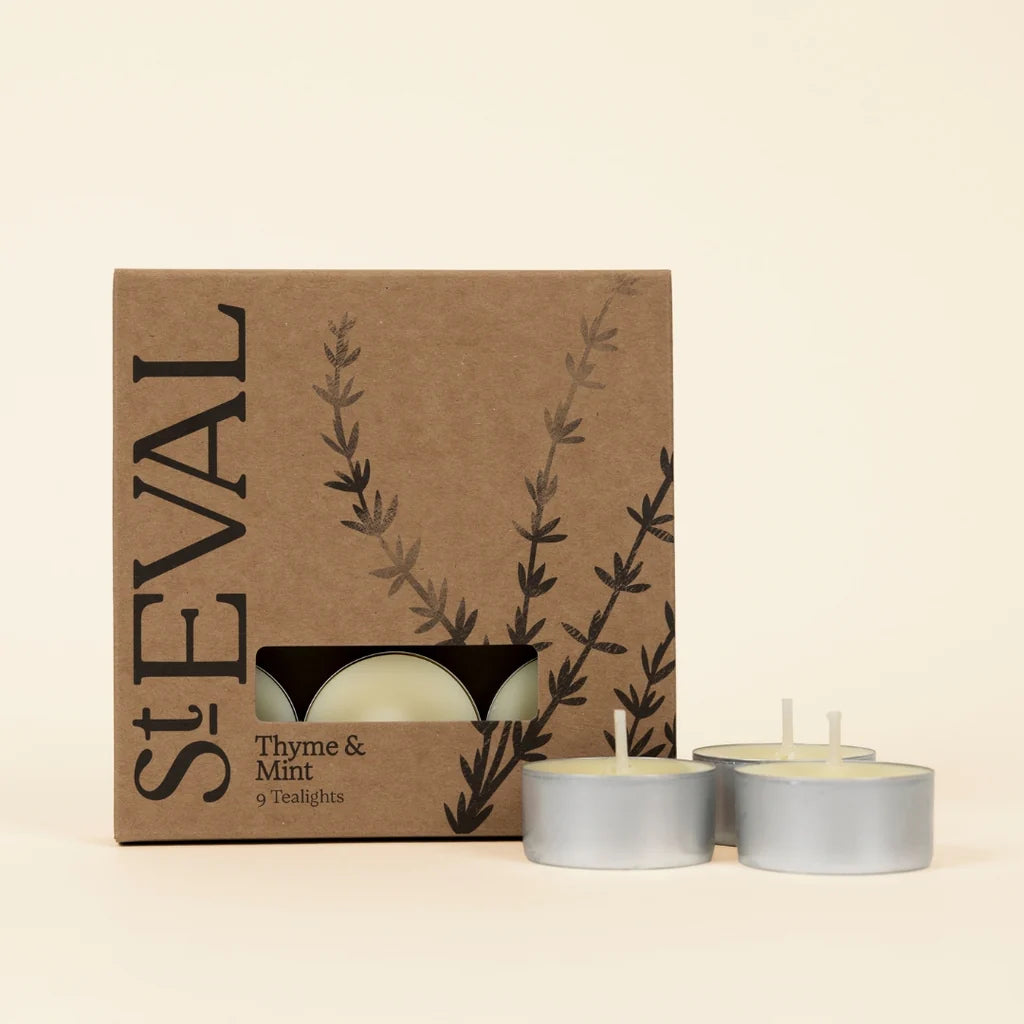 St. Eval Thyme & Mint Tealights