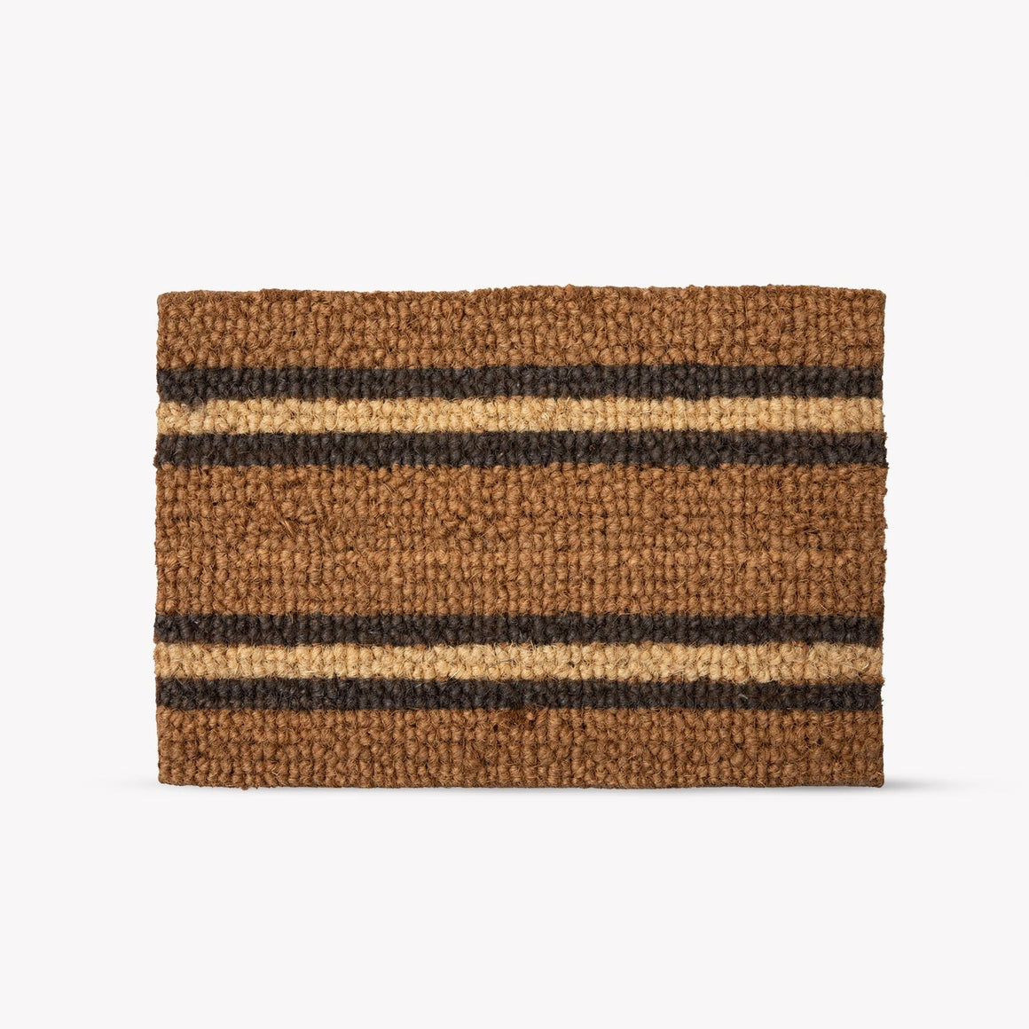 Garden Trading Hatford Stripe Antique Brown Small Door Mat