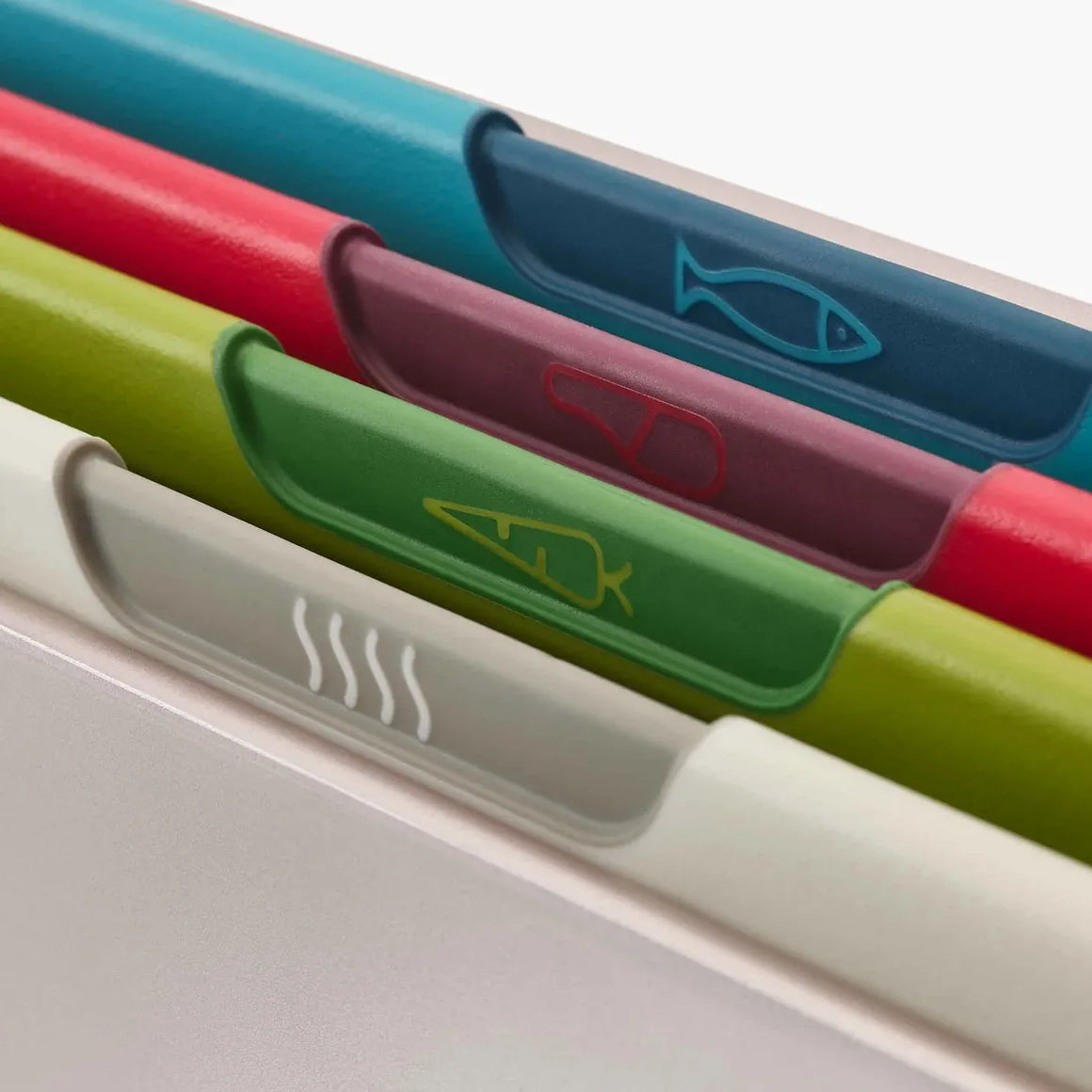 Joseph Joseph Silver Folio Icon Multicolour Chopping Board Set