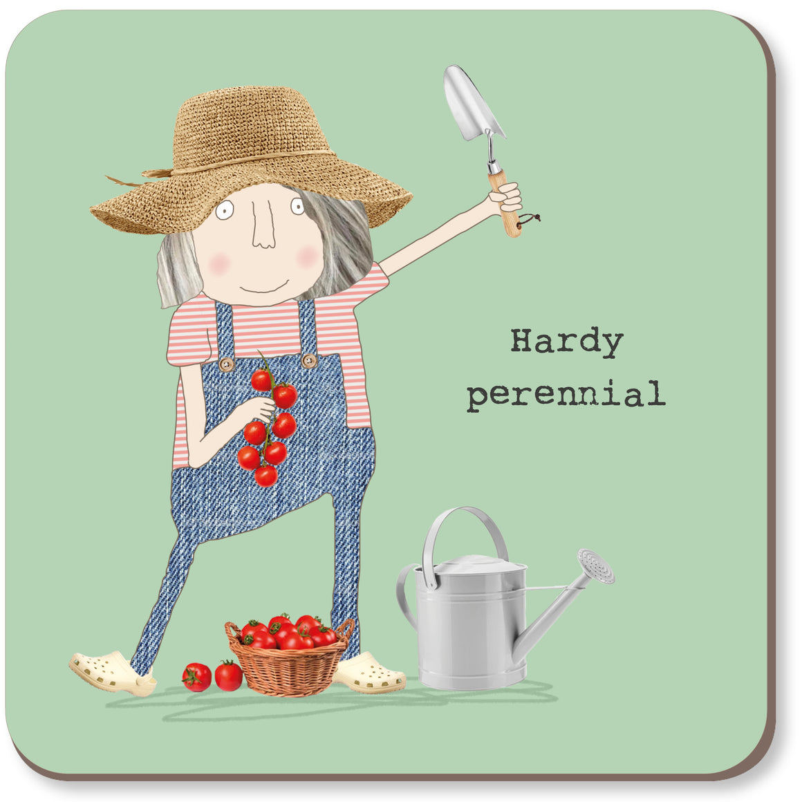 Rosie Made a Thing Hardy Coaster