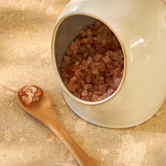 Garden Trading Ithaca Salt Cellar White