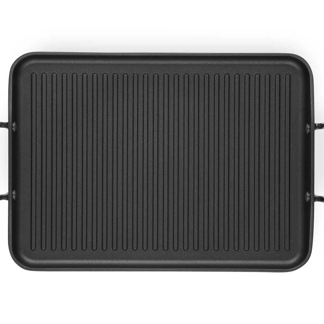 Le Creuset Toughened Non-Stick Ribbed Rectangular Grill 35cm