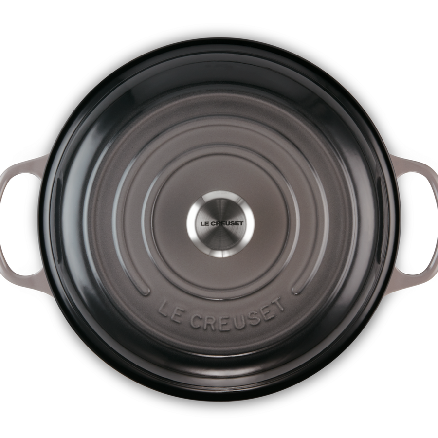 Le Creuset Signature Cast Iron Shallow Casserole 30cm Flint