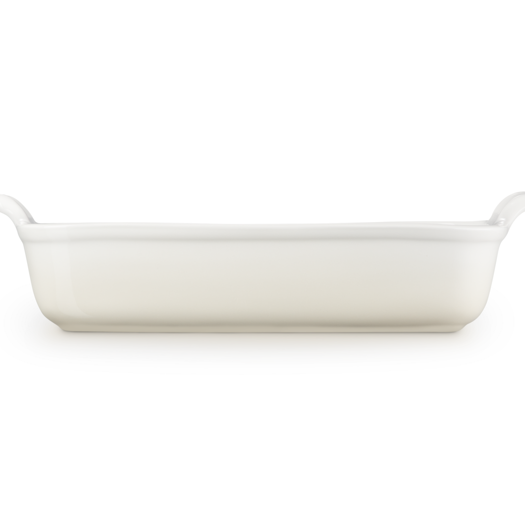 Le Creuset Stoneware Heritage Rectangular Dish 32cm Meringue