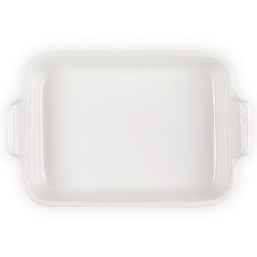Le Creuset Stoneware Heritage Rectangular Dish 32cm Meringue