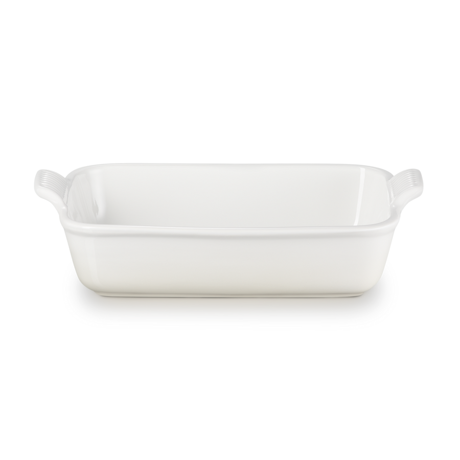 Le Creuset Stoneware Heritage Rectangular Dish 26cm Meringue