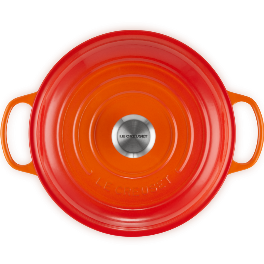 Le Creuset Signature Cast Iron Shallow Casserole 26cm Volcanic