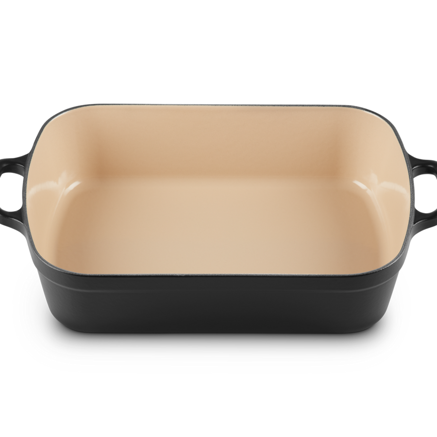 Le Creuset Signature Cast Iron Roaster 33cm Satin Black
