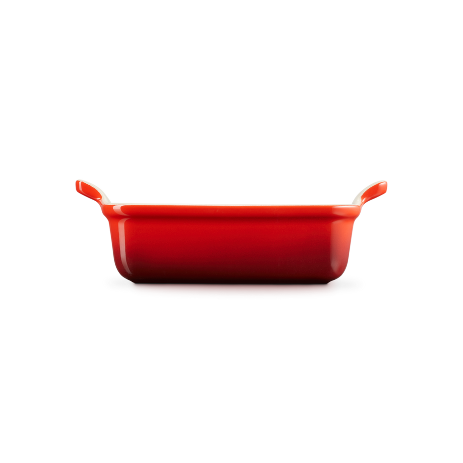 Le Creuset Stoneware Heritage Rectangular Dish 19cm Cerise