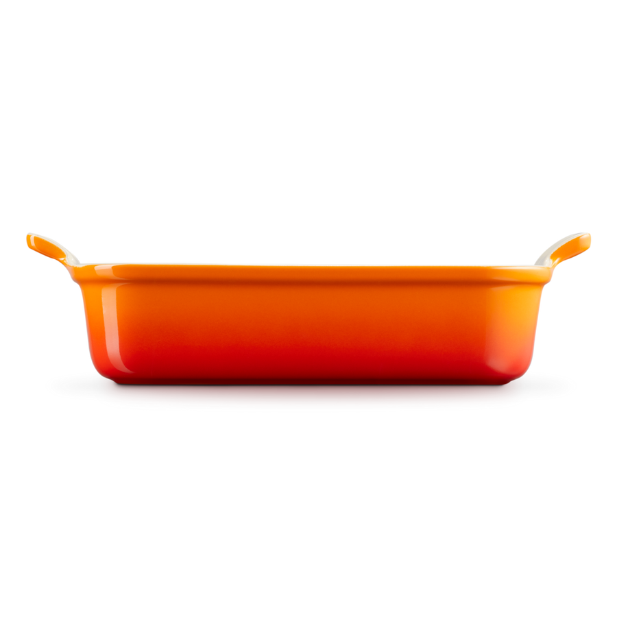 Le Creuset Stoneware Heritage Rectangular Dish 26cm Volcanic