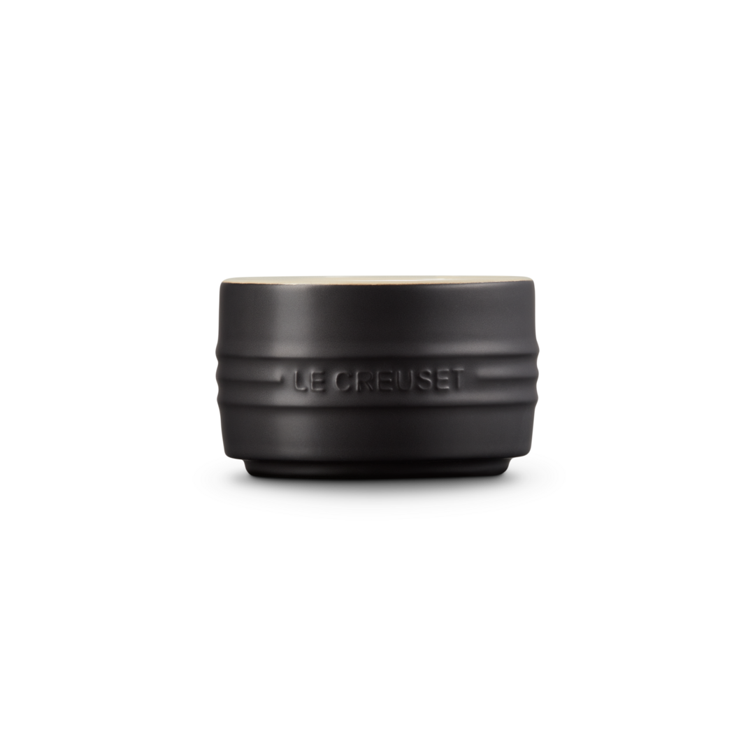 Le Creuset Stoneware Stackable Ramekin Satin Black