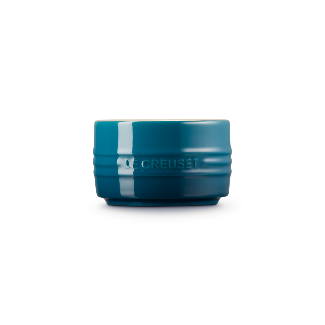 Le Creuset Stoneware Stackable Ramekin Deep Teal
