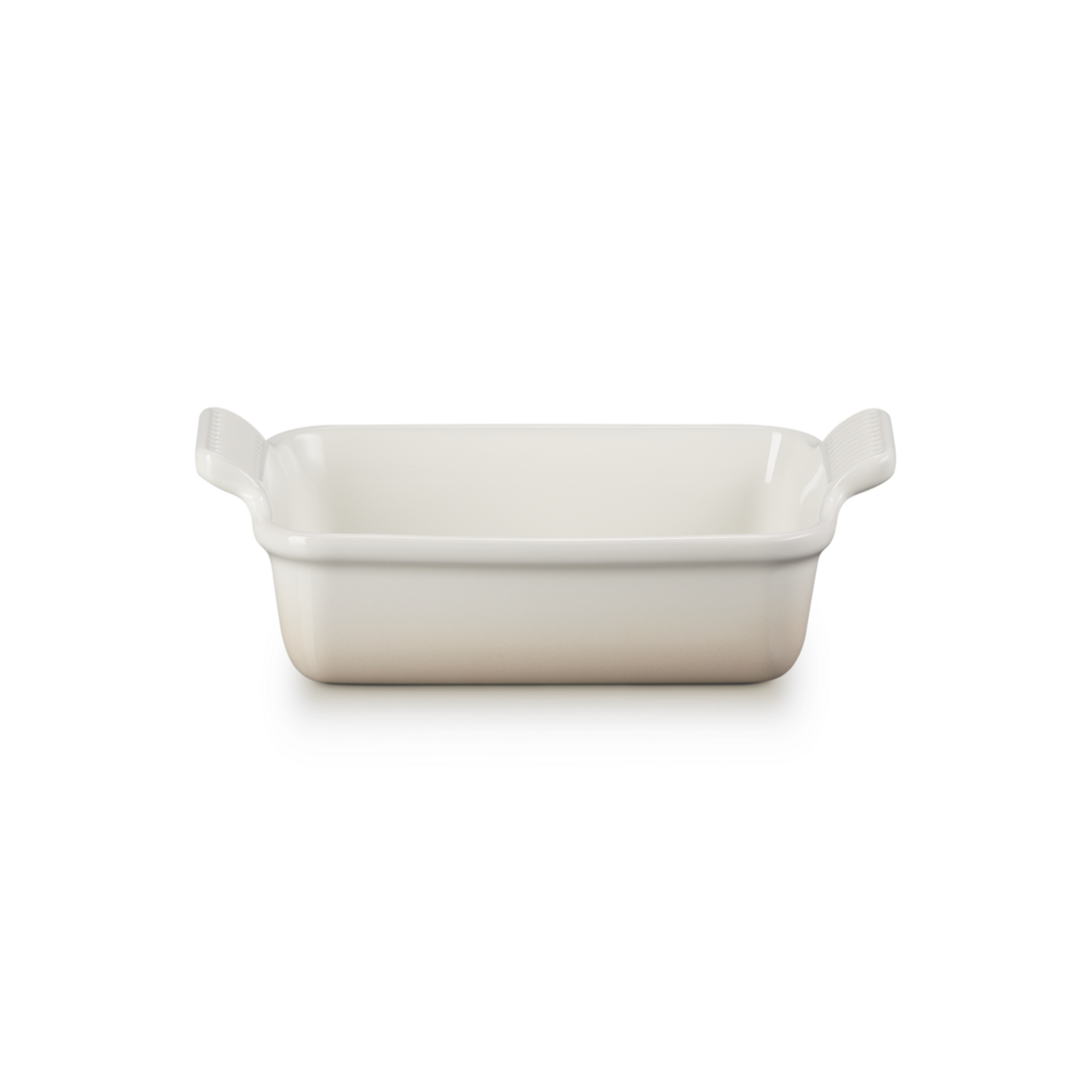 Le Creuset Stoneware Heritage Rectangular Dish 19cm Meringue