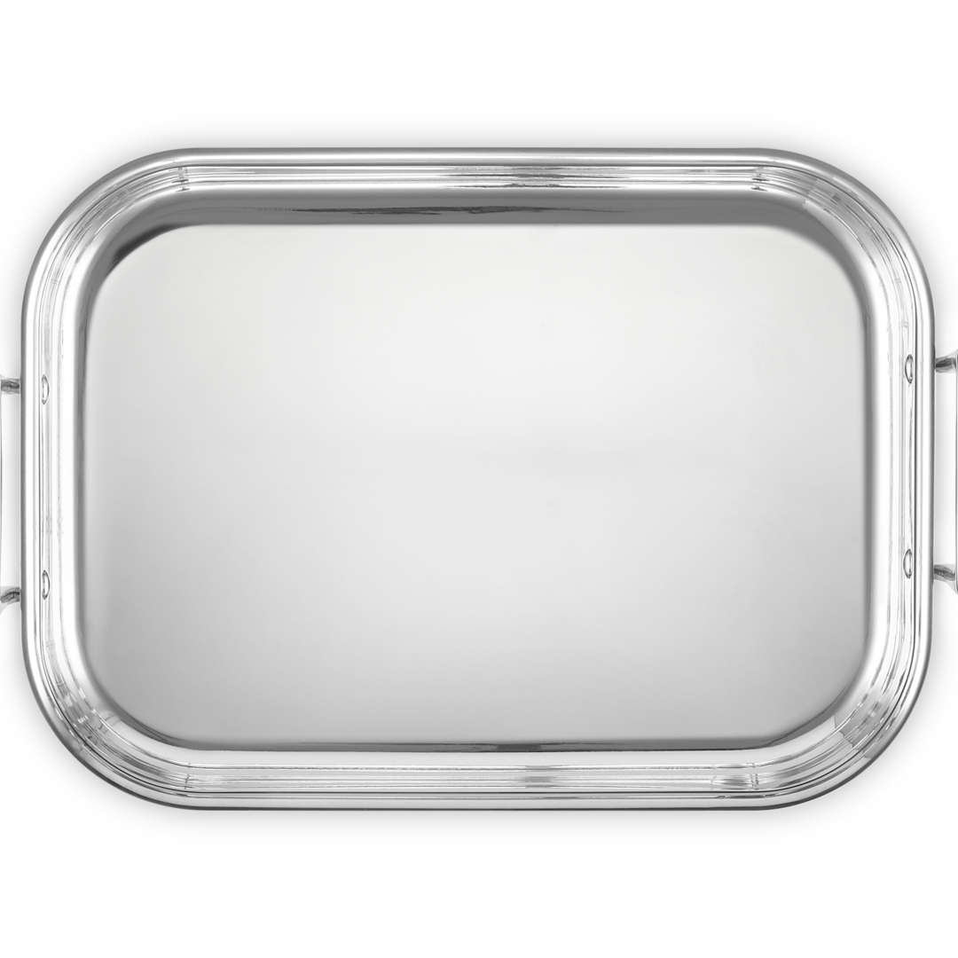 Le Creuset Classic 3-ply Stainless Steel Rectangular Roaster 35cm