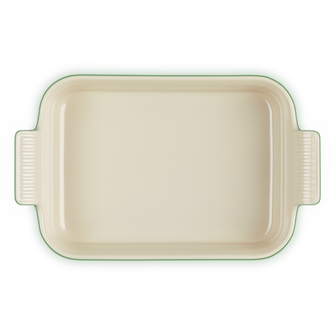 Le Creuset Stoneware Heritage Rectangular Dish 26cm Bamboo