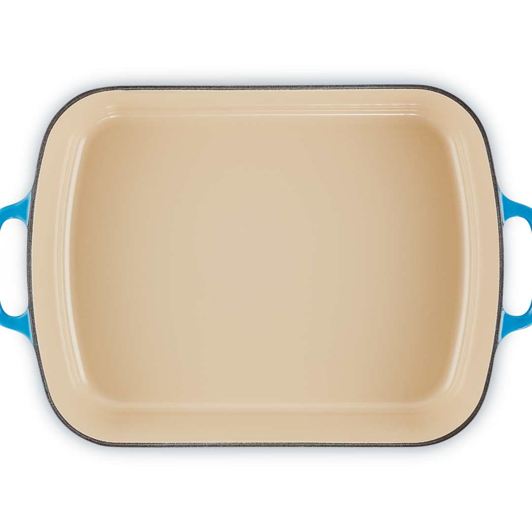 Le Creuset Signature Cast Iron Roaster 33cm Azure