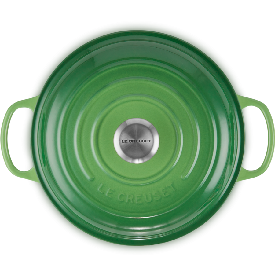 Le Creuset Signature Cast Iron Shallow Casserole 26cm Bamboo