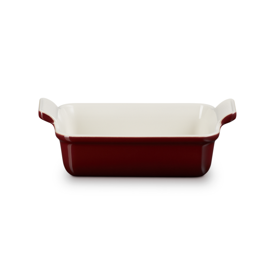 Le Creuset Stoneware Heritage Rectangular Dish 19cm Garnet