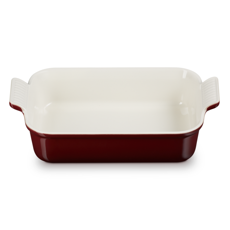 Le Creuset Stoneware Heritage Rectangular Dish 26cm Garnet