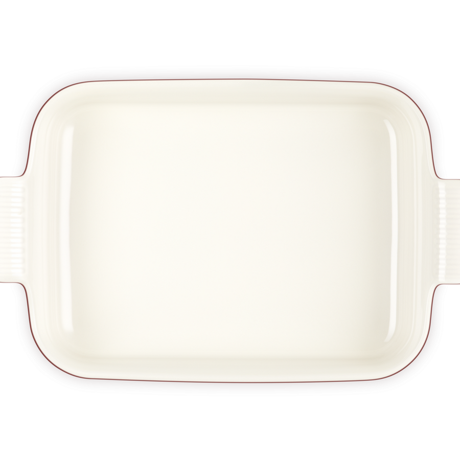 Le Creuset Stoneware Heritage Rectangular Dish 32cm Garnet