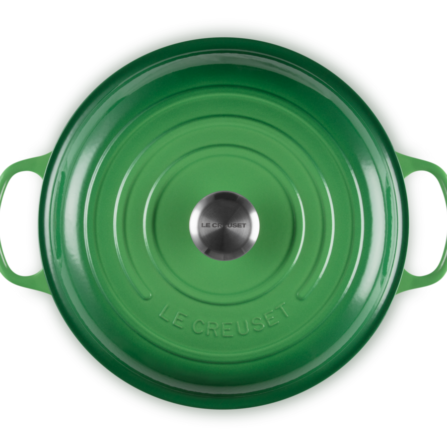 Le Creuset Signature Cast Iron Shallow Casserole 30cm Bamboo
